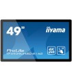 Iiyama 49" PCAP 15P Touch BLACK TF4939UHSC-B1AG